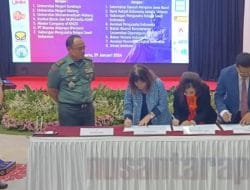 Ikanot Undip Lakukan Perjanjian Kerja Sama dengan Lemhanas 