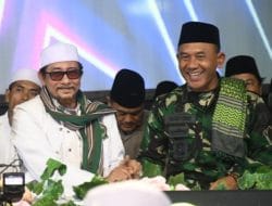 Danrem 081/DSJ Gerilya Bawa Pesan Pemilu Damai