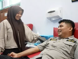 Aksi Donor Darah HUT ke-73 Penerangan TNI AD di Kota Madiun
