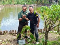 HUT ke-73 Penerangan TNI AD, Korem 081/DSJ Hijaukan Kawasan Cagar Budaya Bosbow