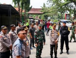 Sinergitas TNI-Polri di Bojonegoro, Wujudkan Pemilu Damai