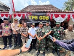 Monitoring TPS di Madiun, Danrem 081/DSJ : Alhamdulillah Berjalan Aman, Tertib dan Lancar