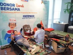 PRPP Tutup Rangkaian Bulan K3 Nasional dengan Donor Darah