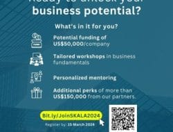 Kickstart Your Company’s Growth with US$50,000 of Pre-seed Funding and More with SKALA Accelerator.