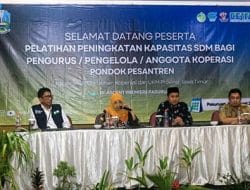 Diskop UMKM Jatim Gelar Pelatihan Peningkatan Kapasitas SDM Bagi Pengurus dan Anggota Ponpes