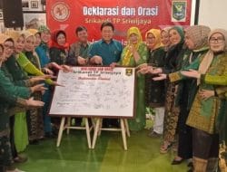 Deklarasi Terbuka dan Tanda Tangan “Bersama Srikandi TP Sriwijaya untuk Indonesia Damai”