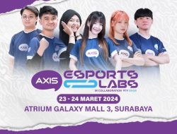 Mengguncang Kota Surabaya! AXIS Esports Labs Memantik Semangat Juara Para Gamers!
