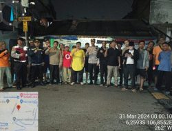 Antisipasi Kerawanan Malam, Kompol Sujarwo Kunjungi Ketua RW 02 Kelurahan Rawajati