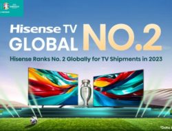 Hisense Pertahankan Posisi Dua Besar Secara Global Sepanjang Tahun 2023