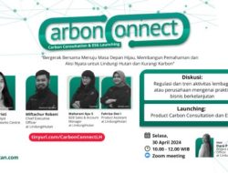 LindungiHutan Gelar Webinar Carbon Connect: Carbon Consultation & ESG Launching