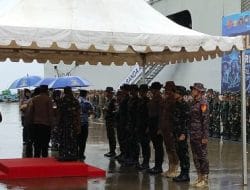 Kedatangan Kontingen Latsitarda Nusantara XLIV/2024 Disambut Pj. Gubernur Kaltim