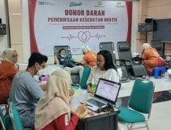 Rangkaian HUT Ke-123, Pegadaian Kanwil XII Surabaya Gelar Donor Darah dan Pemeriksaan Kesehatan Gratis