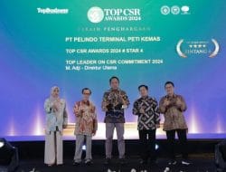 Dukung Pertumbuhan Bisnis Berkelanjutan, Pelindo Grup Raih TOP CSR Awards 2024
