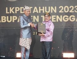 Hadir Terima Predikat WTP, Ketua DPRD Trenggalek Apresiasi Capaian Pemkab