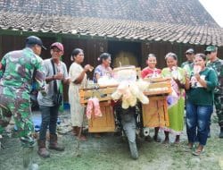 TMMD 120 Kodim Bojonegoro di Tambakrejo, Omset Pedagang Sayur Keliling Meningkat