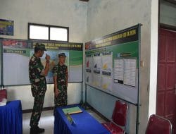 Dandim Banjarnegara Tinjau Pos Komando Taktis TMMD Reguler ke-120