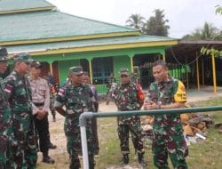 Brigjen TNI Agus Firman Yusmono Cek Sumur Bor, Air Bersih Siap Mengalir Ke Rumah Warga Desa