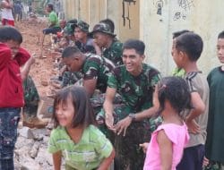 Begini Cara Satgas TMMD Kodim 0316/Batam Obati Kangen Keluarga