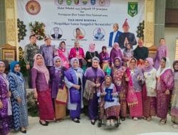 Sambutan Ketum TP Sriwijaya Sudirman D’Hurry Sekaligus Membuka Acara Halbil Srikandi TP Sriwijaya