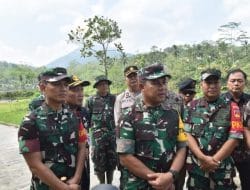 Kunjungan Wasev PJO TMMD Gotong Royong dan Pembangunan Desa Sijenggung