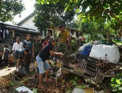 Semangat Gotong Royong Makin Kuat dalam Pelaksanaan TMMD 120 Kodim Batam dan Warga