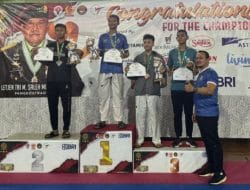 Putra Kebumen Raih Medali Perak di Kejurnas Taekwondo Pangkostrad Cup 2024 di Jakarta