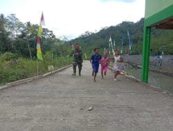 Keceriaan TMMD di Sijenggung