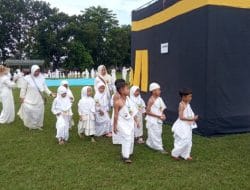 Manasik Haji Cilik ke-14 IGTKI 2024 Digelar di Lapangan Brigif 9 Kostrad Jember