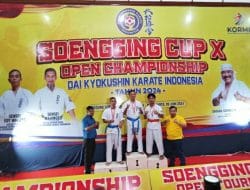 Dai Kyokushin Karate Indonesia Sukses Gelar Kejuaraan Open Championship Soengging Cup X 2024 di Yogyakarta