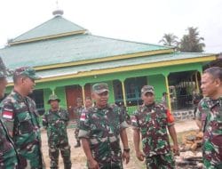 Satu Minggu Jelang Penutupan, Masjid Al Mujahidin Desa Atap Rampung