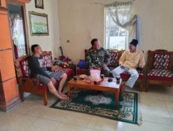Satgas TMMD Reguler ke-120 Jalin Komunikasi dengan Tokoh Masyarakat Desa Sijenggung