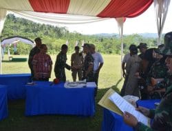 Dandim 0704 Banjarnegara Tinjau Persiapan Penutupan TMMD Reguler ke-120