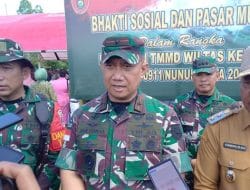 Buka Lahan Ketahanan Pangan TMMD 120 Desa Atap, Bangkitkan Gairah Yang Pernah Hilang