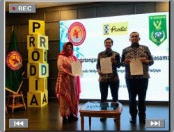 Srikandi Tenaga Pembangunan (TP.) Sriwijaya – Prodia Widyahusada Tbk Tandatangani Surat Kerjasama Perkuat Layanan Kesehatan