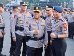 Kapolda Metro Pimpin Upacara Kenaikan Pangkat 1.274 Personel