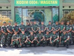 Danrem 081/DSJ Dampingi Pangdam Kunjungi Kodim 0804/Magetan