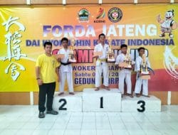 Dai Kyokushin Karate Indonesia Jateng Ikut Sukseskan FORDA Tahun 2024 di Purwokerto