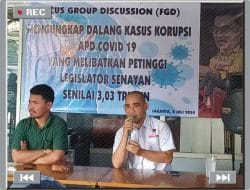 Gerakan Aktivis Jakarta Gelar Diskusi Korupsi APD Covid-19 Senilai Rp 3 Triliun