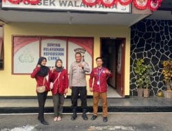 KKM O4 UNIBA Kunjungi Polsek Walantaka, Pererat Silaturahmi, Diskusi dan Koordinasi