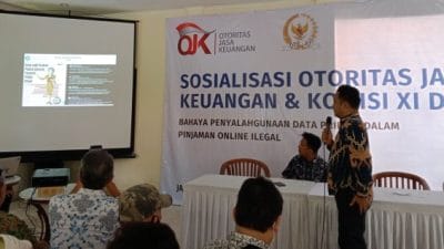 OJK dan Komisi IX DPR RI, Gelar Sosialisasi Cegah Penyalahgunaan Data Pribadi Terhadap Pinjol