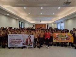 Pelatihan Public Speaking oleh Coach Priska Sahanaya di SMP Santo Andreas dengan Dukungan PRONAS dan SINOTIF
