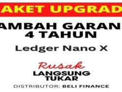 Pertama di Indonesia Tambah Garansi 4 Tahun Ledger Nano X Dompet Kripto dari Beli Finance dan CryptoWatch.ID