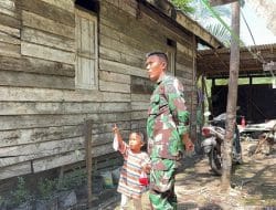 Azis Ternyata Nampak Akrab dengan Komandan Kodim 1011/KLK