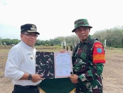 TMMD ke 121 Dibuka, Pj Bupati Serahkan Mandat Kepada Dansatgas