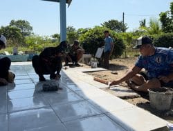 Meski Masih Pra TMMD, Pengerjaan Rehab Mushala Sudah Hampir Selesai