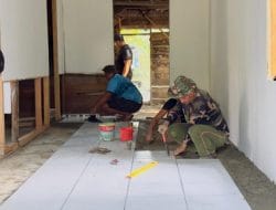 TMMD Reguler Ke-121 Tingkatkan Kualitas Hunian di Desa Manyahi