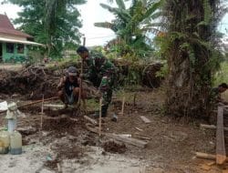 TMMD Ke-121 Kodim 1011 Kapuas Wujudkan Sinergi dengan Pembangunan Sumur Bor di Desa Manyahi