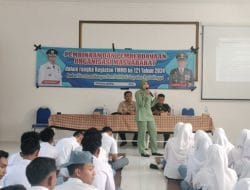 Mempererat Silahturahmi, Satgas TMMD ke 121 Kodim 0820/Probolinggo Gelar Pembinaan Dan Pemberdayaan Organisasi Masyarakat