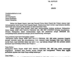 Beredar Surat Keluhan Anggota Polres Metro Depok ke Kapolri