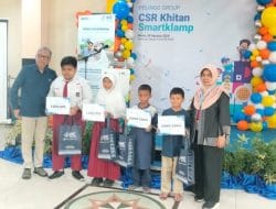 Jelang HUT RI Ke-79,  250 Anak Ikuti Khitanan Massal Gratis dari Pelindo Regional 3 Group